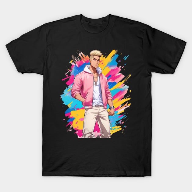 Cute Asian Boy T-Shirt by animegirlnft